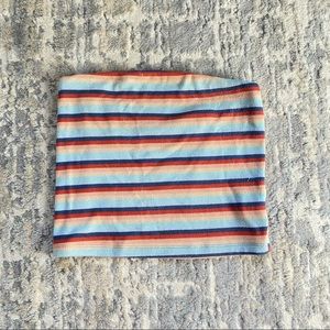 American Eagle Striped Tube Top